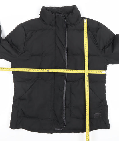 Womens UK Size M Lee Black Puffer Jacket