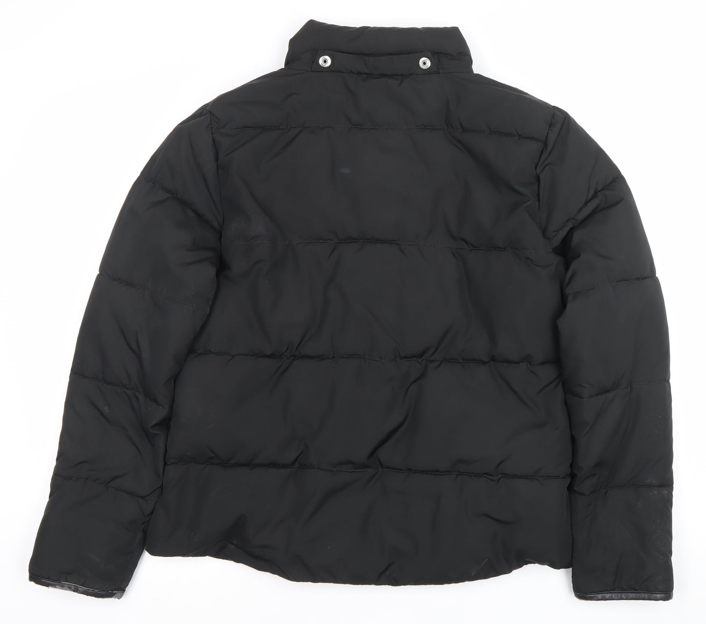 Womens UK Size M Lee Black Puffer Jacket