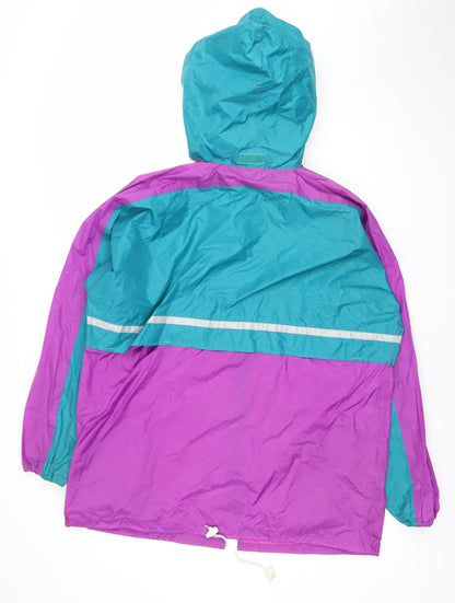 Chillstopper Men’s Multicoloured 90s Windproof Hooded Anorak Jacket M