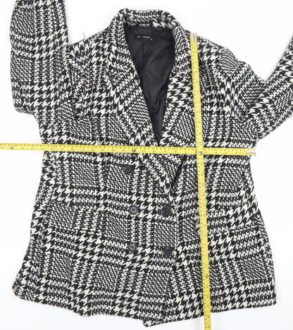 Womens UK Size 20 Et Vous Black Basic Jacket