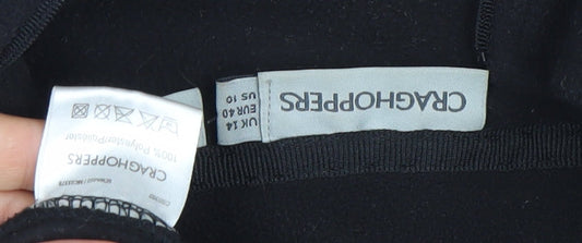 Craghoppers Womens Black Fleece Pullover Sweatshirt UK14