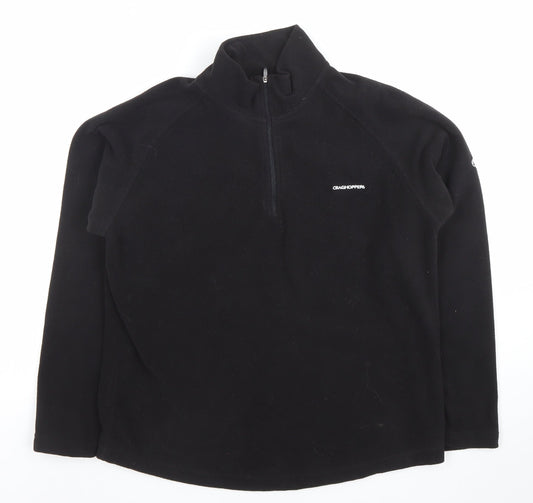 Craghoppers Womens Black Fleece Pullover Sweatshirt UK14