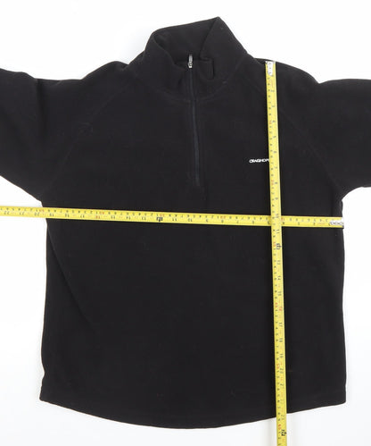 Craghoppers Womens Black Fleece Pullover Sweatshirt UK14