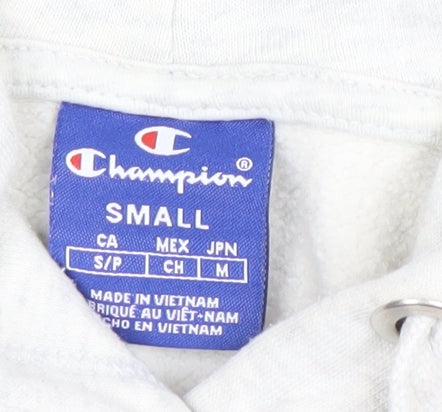 Mens UK Size S Champion Grey Pullover Hoodie