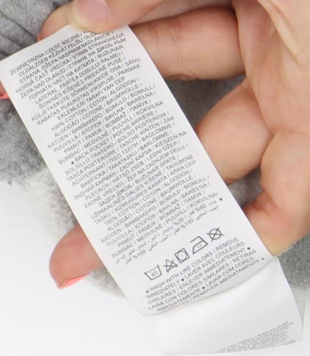 Nike Men's Grey Regular Fit Jersey Sweatpants Size S