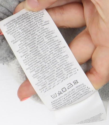 Nike Men's Grey Regular Fit Jersey Sweatpants Size S