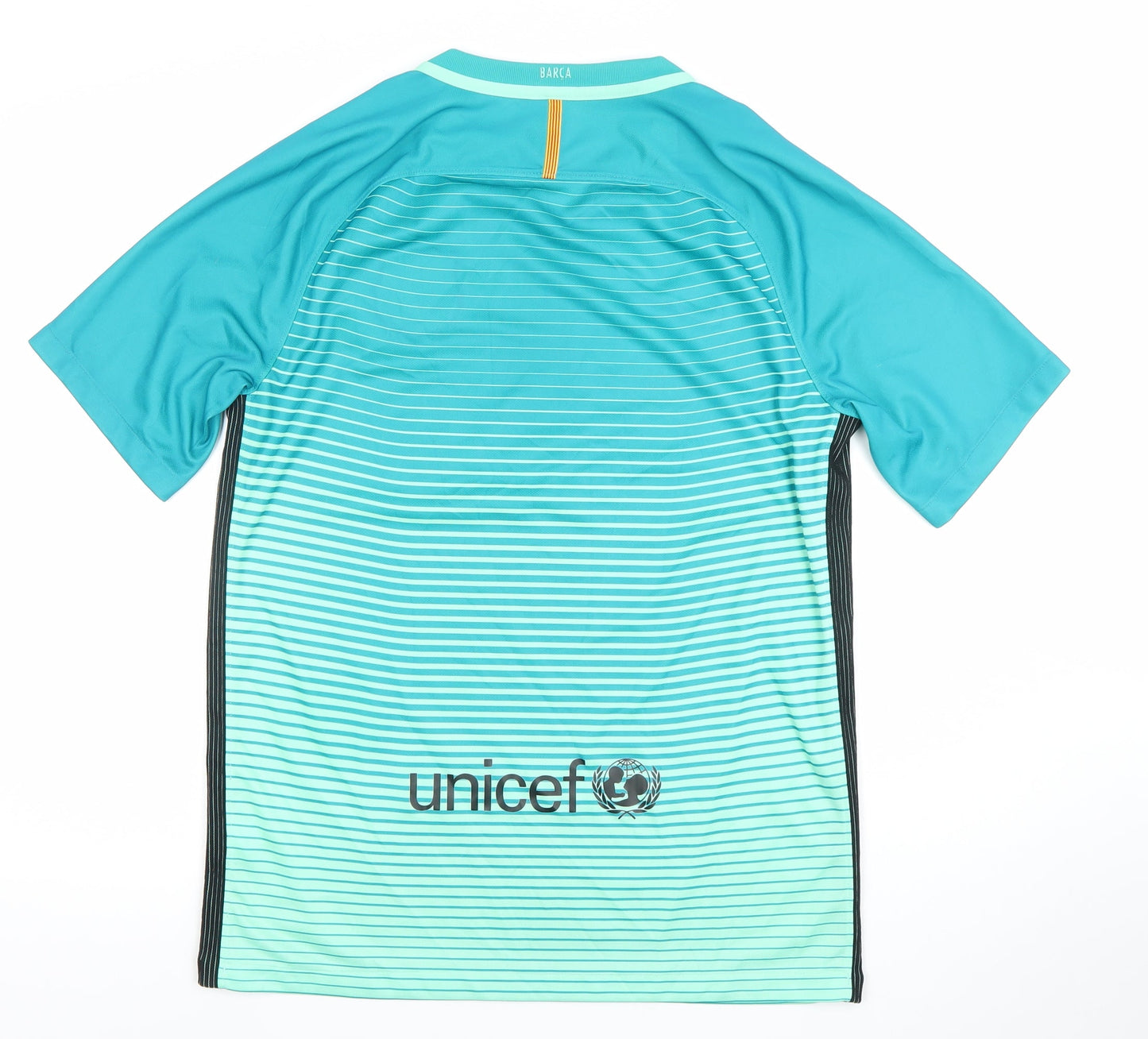 Nike Men's Blue Barcelona Football Jersey Shirt M