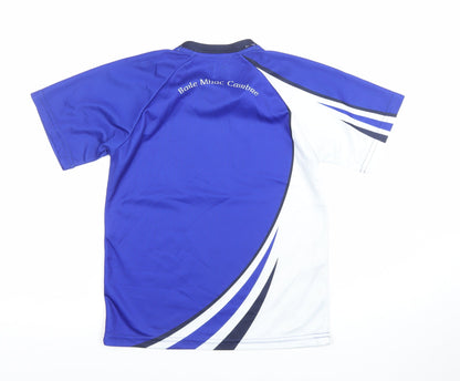 O'Neills Boys Blue 8-10 Years Ballymacarby Football Jersey T-Shirt