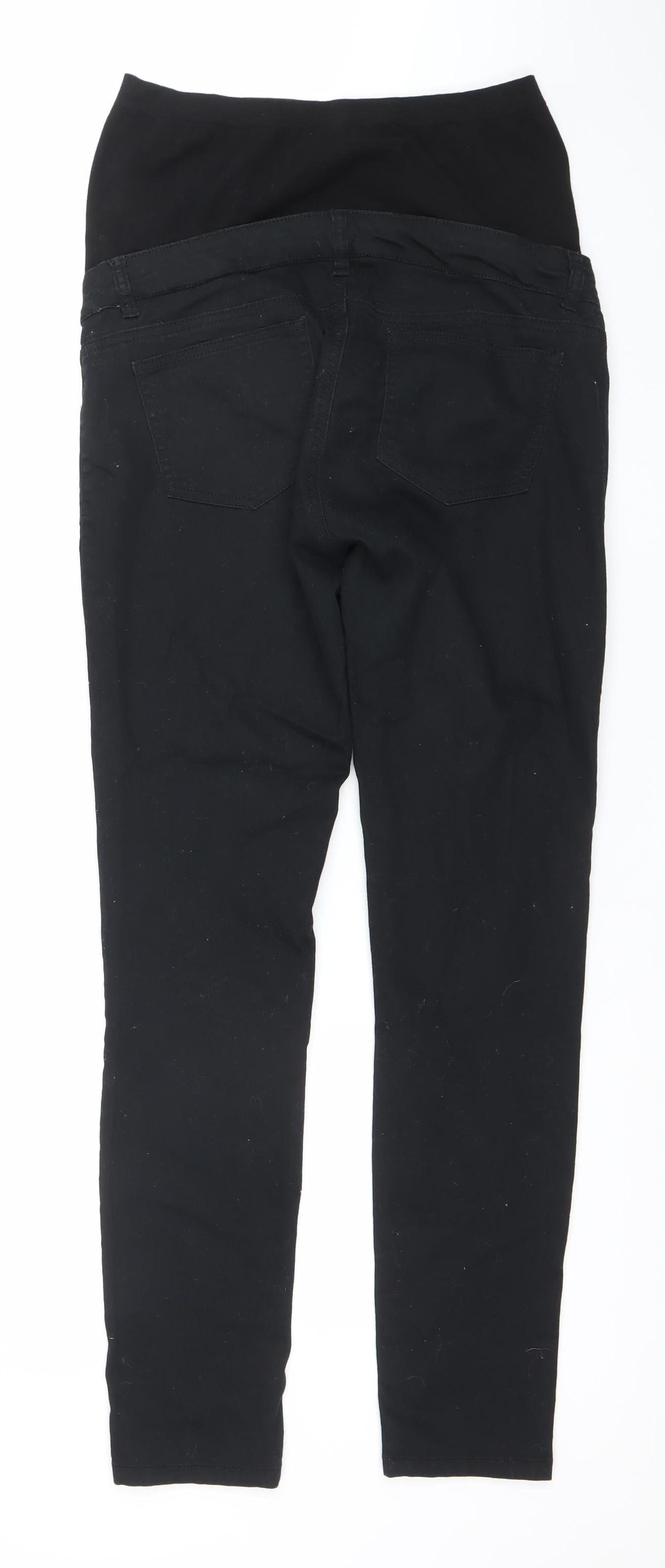 Mamalicious Women's Black Maternity Skinny Jeans Size 29/32