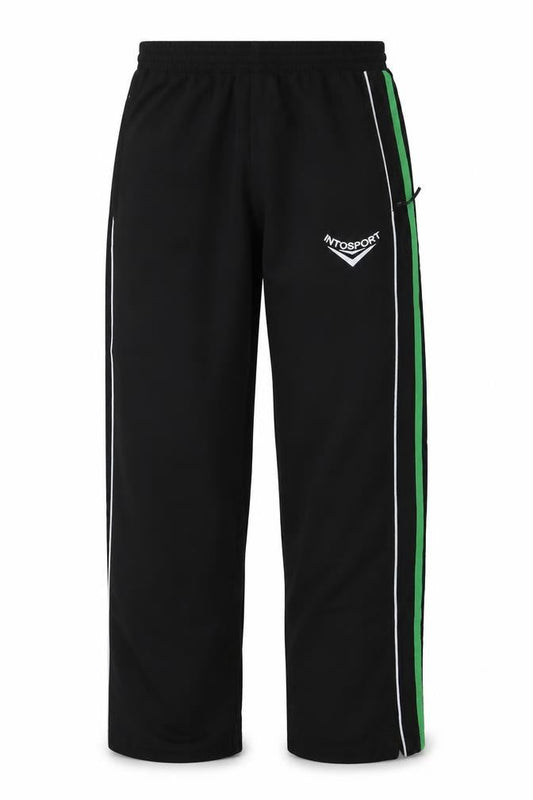 Intosport Men’s Black Track Pants M Quick Dry Straight Leg