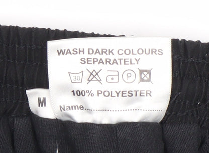 Intosport Men’s Black Track Pants M Quick Dry Straight Leg