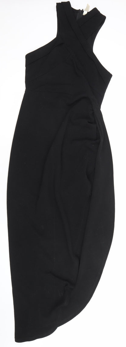 Stella Women’s Black Size 10 Off Shoulder Bodycon Long Dress