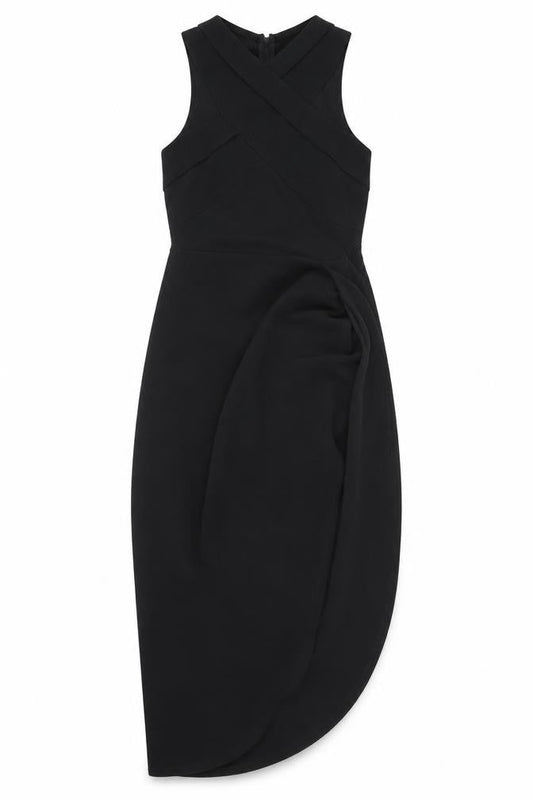 Stella Women’s Black Size 10 Off Shoulder Bodycon Long Dress