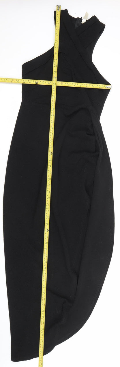 Stella Women’s Black Size 10 Off Shoulder Bodycon Long Dress