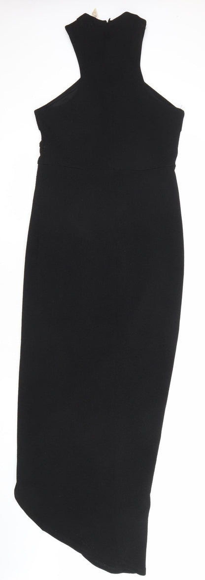 Stella Women’s Black Size 10 Off Shoulder Bodycon Long Dress