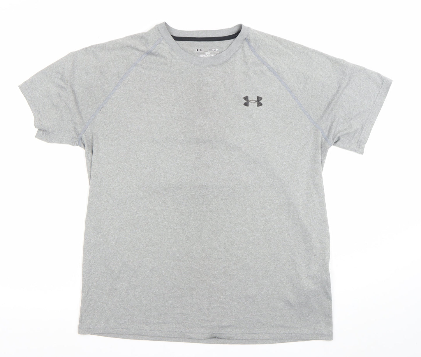 Under Armour Men Grey M HeatGear Loose Fit Active T-Shirt
