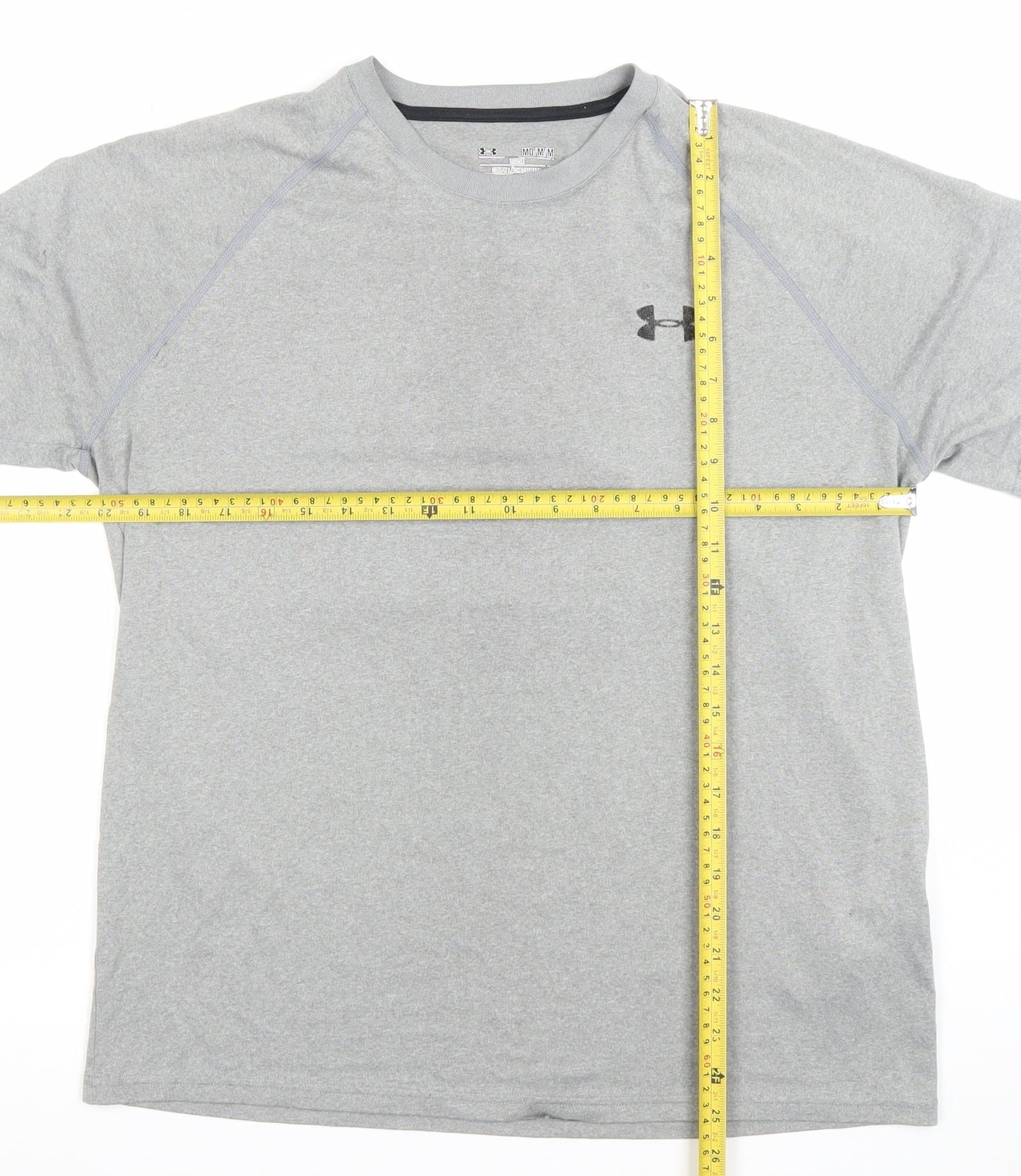 Under Armour Men Grey M HeatGear Loose Fit Active T-Shirt