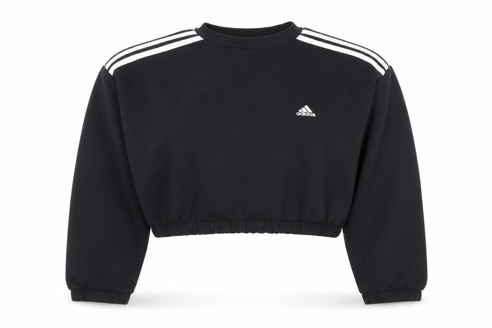 Womens UK Size M adidas Black Pullover Sweatshirt