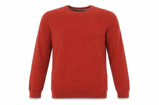s.Oliver Women Red Crew Neck Long Sleeve Pullover Sweatshirt L