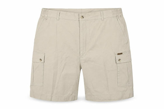 Browning Men's Beige Cargo Shorts Size 40 Cotton Canvas Outdoor