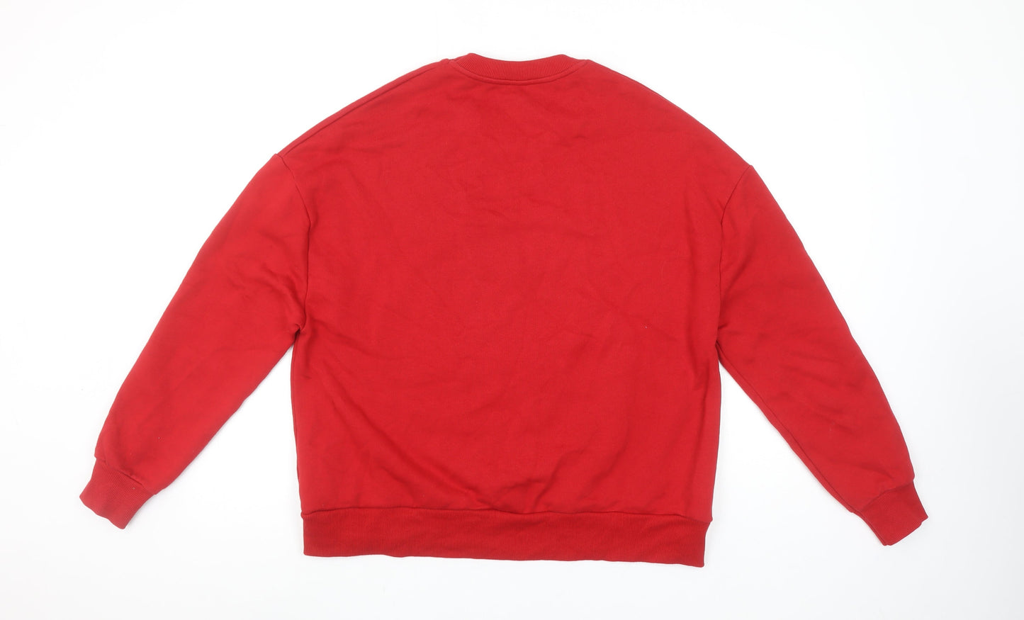 Pull & Bear Coca-Cola Red Christmas Santa Sweatshirt Women’s Small