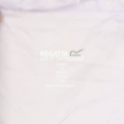 Regatta Girls Purple Hooded Rain Coat 11-12 Years Lightweight Jacket