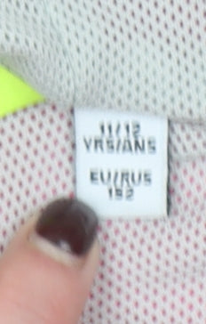 Regatta Girls Pink Hooded Windbreaker Jacket 11-12 Years Lightweight Outdoor