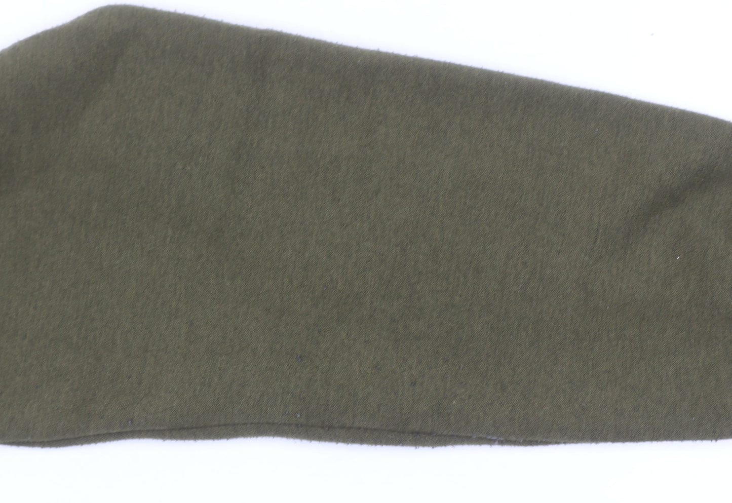 OWOA Men's Green Pullover Hoodie L Fleece Cotton Blend