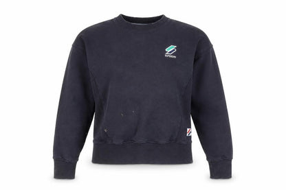 Womens UK Size 8 Superdry Black Pullover Sweatshirt