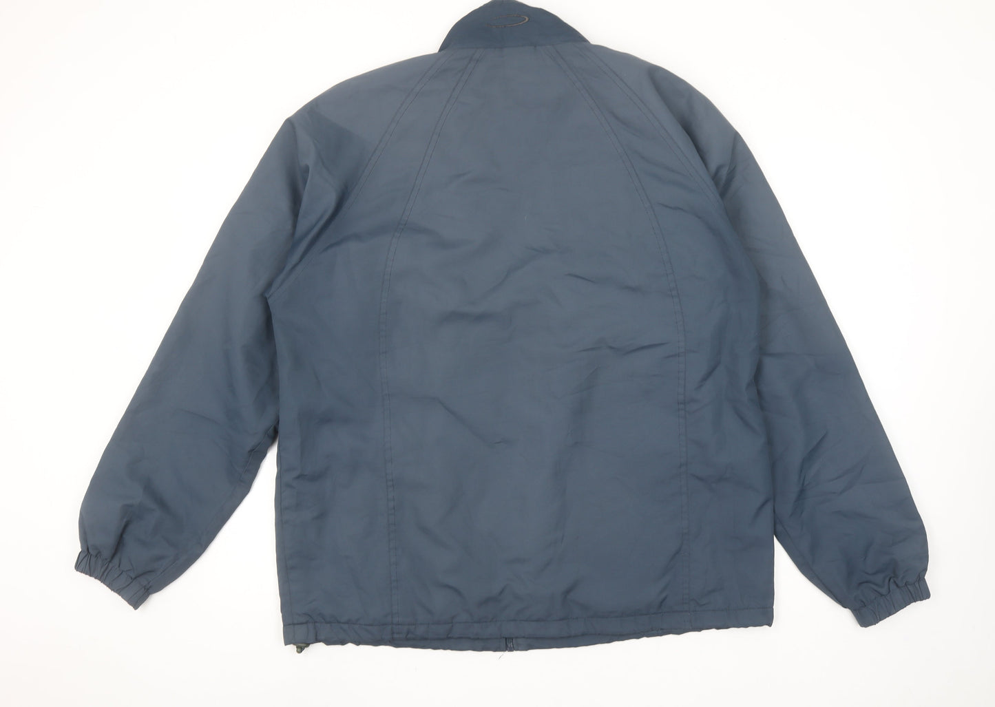 Mountain Life Men's Blue M Full Zip Outdoor Hiking Jacket