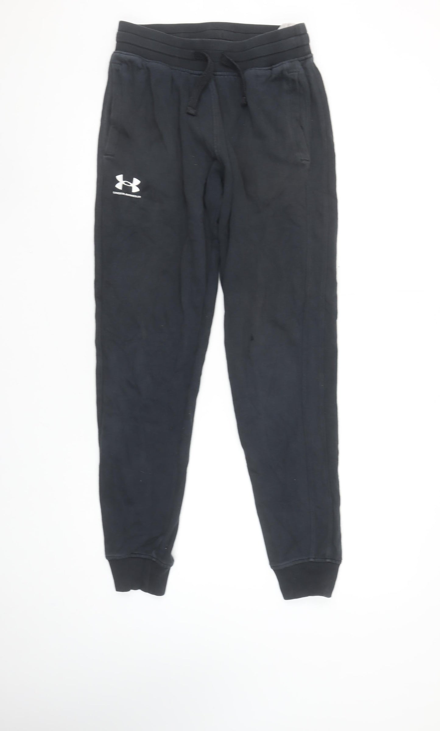 Under Armour Men's Black Jogger Sweatpants Size S Comfortable Tapered Fit