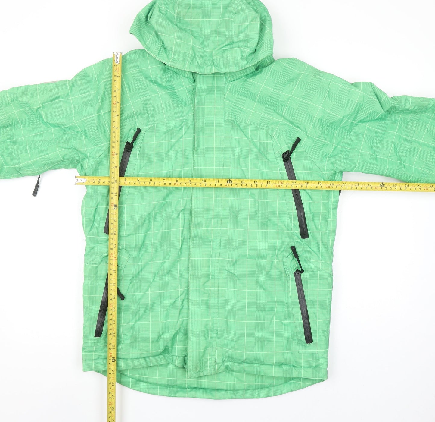 Shredz Green Waterproof Windproof Ski Jacket Teens Size 164 Hooded