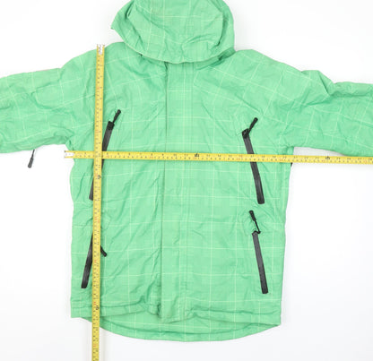 Shredz Green Waterproof Windproof Ski Jacket Teens Size 164 Hooded