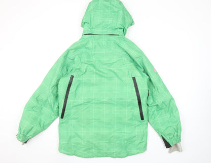 Shredz Green Waterproof Windproof Ski Jacket Teens Size 164 Hooded