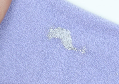 Regatta Women’s Purple 1/4 Zip Fleece Sweatshirt UK 16 Outdoor