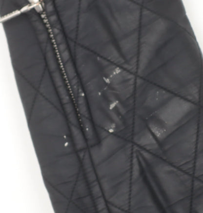 Barbour International Women's Black Quilted Mid-Length Jacket UK 8