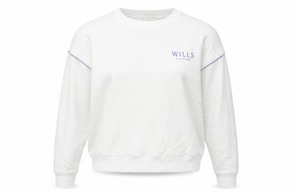 Womens UK Size 10 Jack Wills White Pullover Sweatshirt