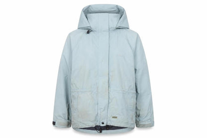 Trespass Womens Blue Waterproof Hooded Rain Jacket Size M