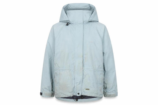 Trespass Womens Blue Waterproof Hooded Rain Jacket Size M