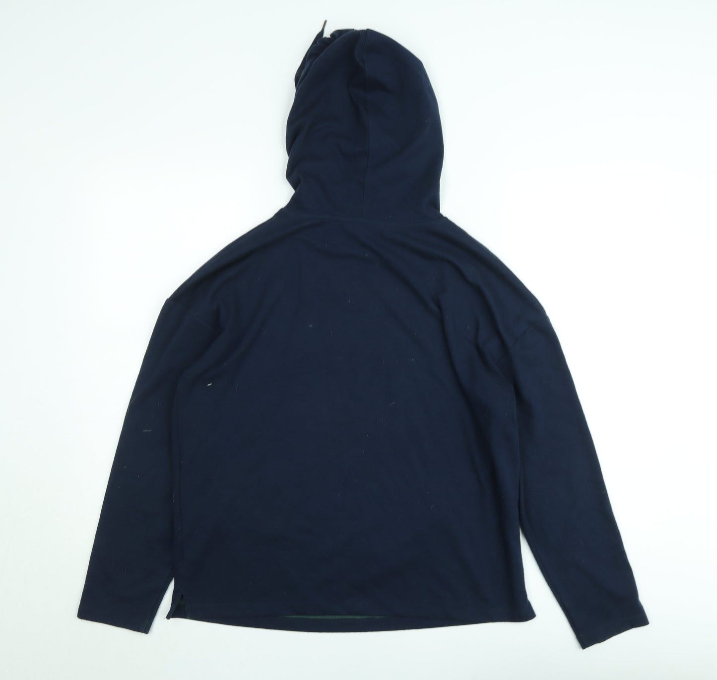 Marks and Spencer Men's Blue 'Lovely' Pullover Hoodie Size M
