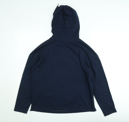 Marks and Spencer Men's Blue 'Lovely' Pullover Hoodie Size M