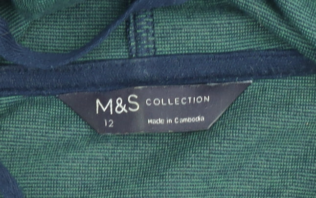 Marks and Spencer Men's Blue 'Lovely' Pullover Hoodie Size M