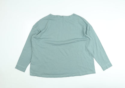 Choppers Women’s Blue Pullover Sweatshirt Size 12 Cotton Long Sleeve