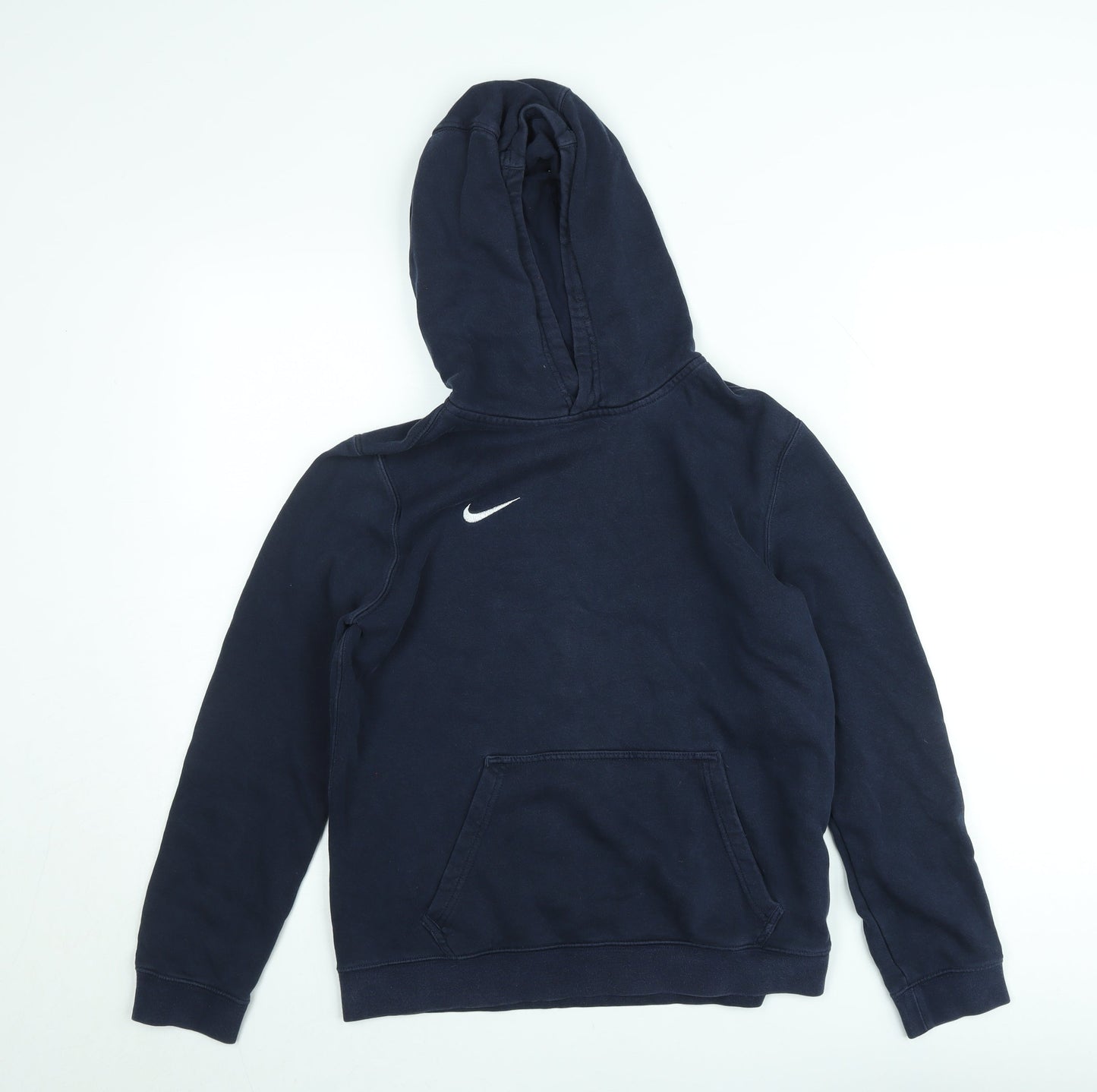 Teens UK Size XL Nike Blue Pullover Hoodie