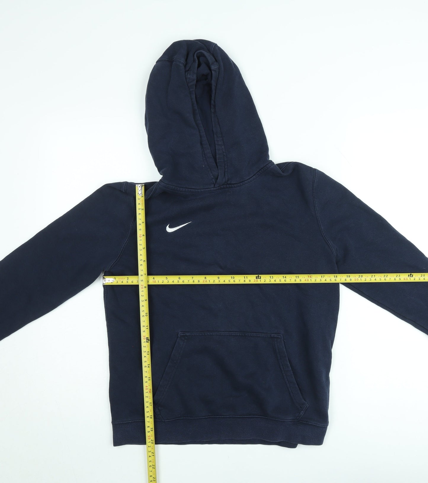 Teens UK Size XL Nike Blue Pullover Hoodie
