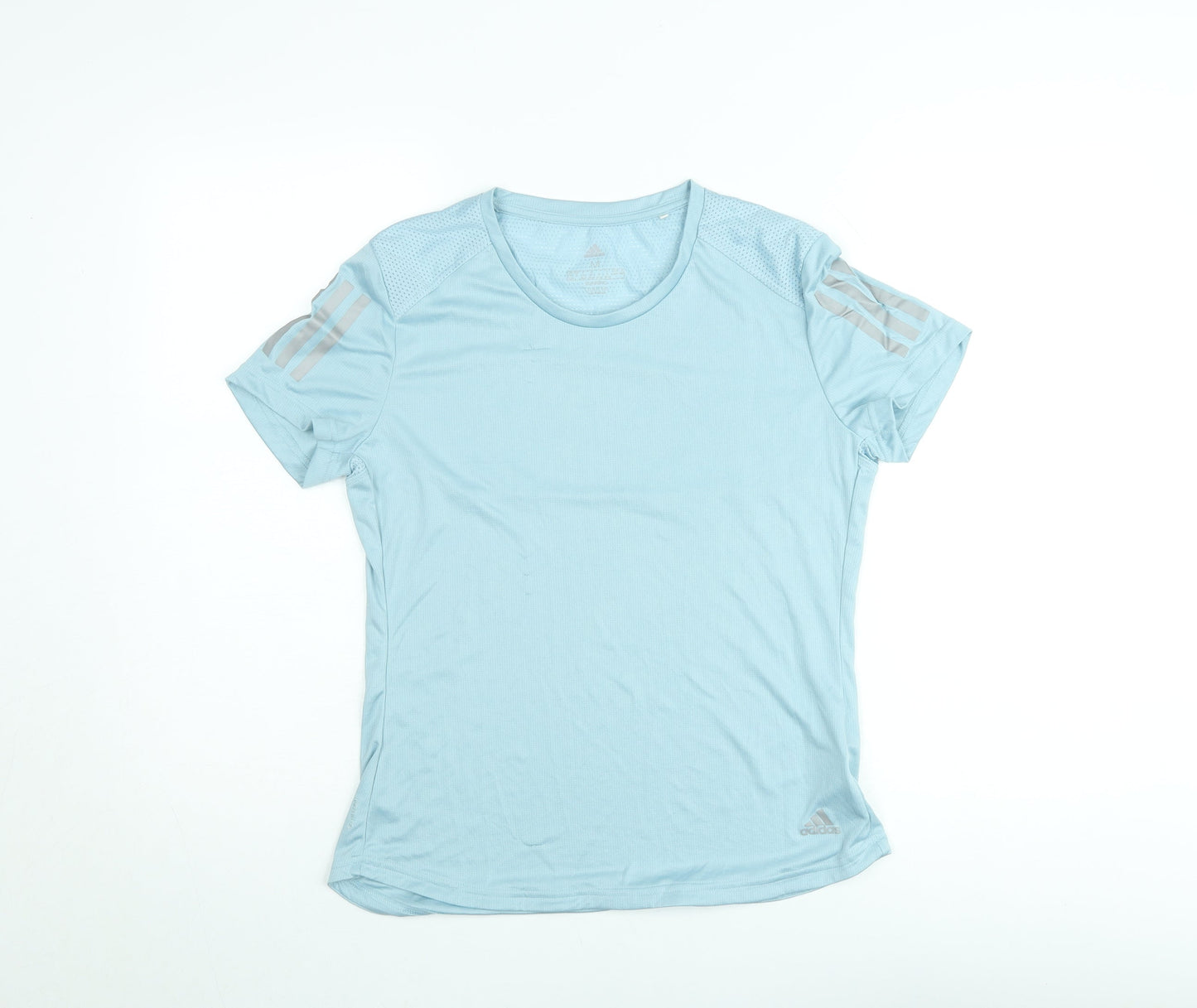 Adidas Womens Blue ClimaCool Running T-Shirt Size M