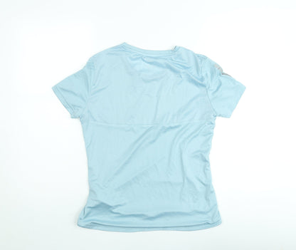 Adidas Womens Blue ClimaCool Running T-Shirt Size M