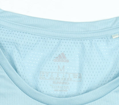 Adidas Womens Blue ClimaCool Running T-Shirt Size M