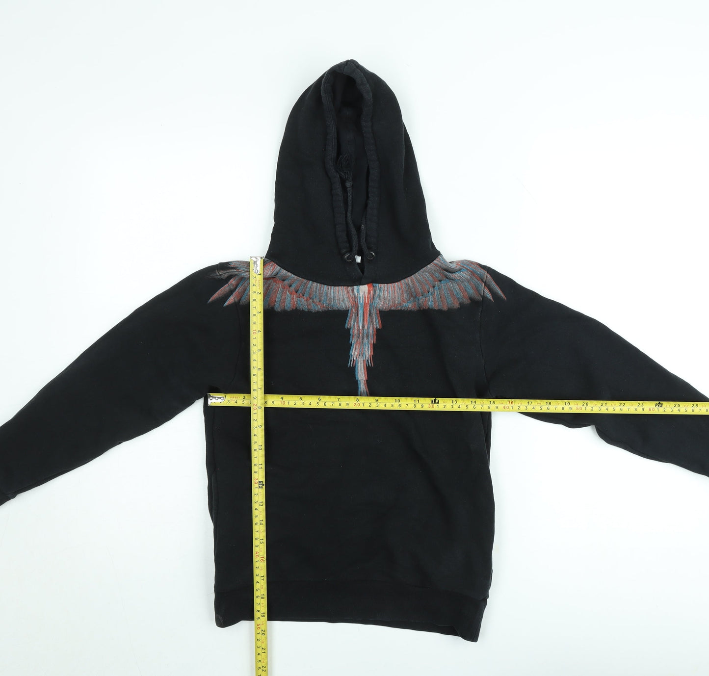Marcelo Burlon Boys Black Graphic Pullover Hoodie Size 10 Years
