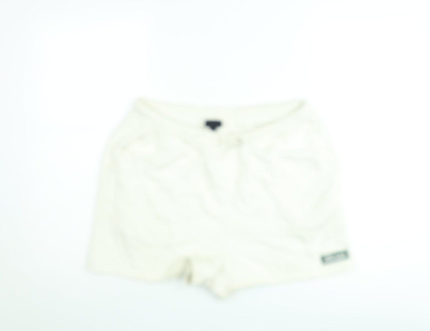 Ellesse Women Ivory Sweat Shorts UK 14 Casual Gym Style